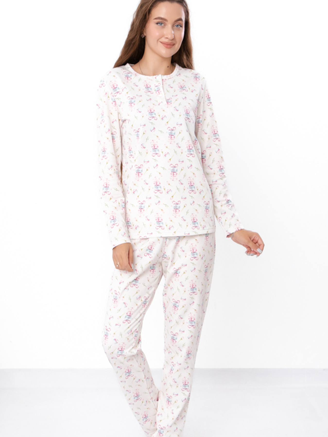Пижама Носи своє модель 8240-024-1-tstechka-molochnij Фото
