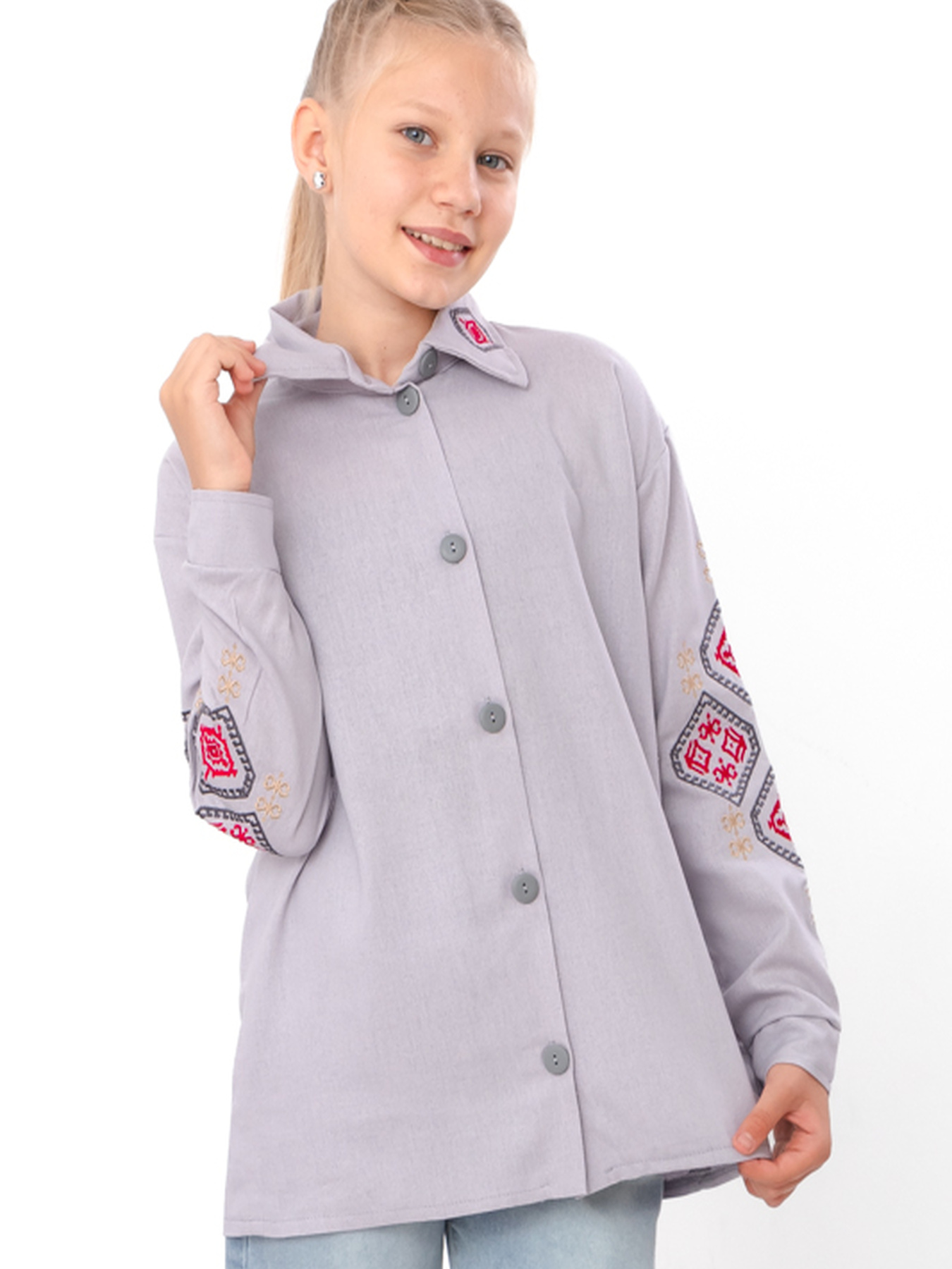 Рубашка повседневная Носи своє модель 6417-070-22-2-dimchastij Фото