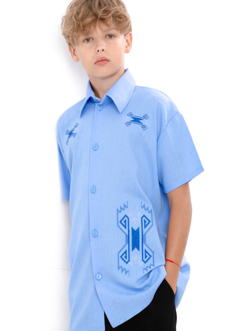 Рубашка Носи своє модель 6475-070-22-1-temno-blakitnij Фото