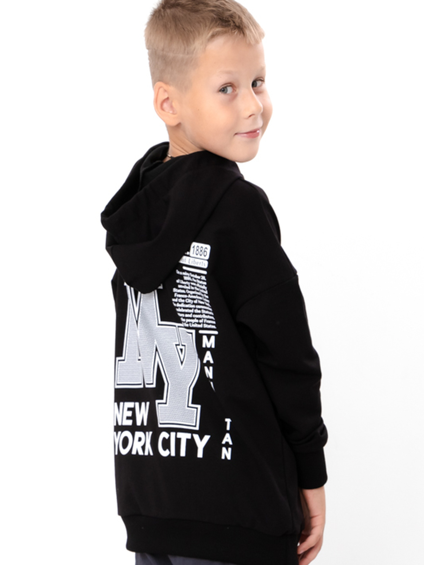 Худи Носи своє модель 6394-057-33-4-chornij-ny Фото