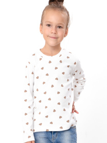 Лонгслив Носи своє модель 6025-016-5-svtlo-molochnij-serdechka Фото