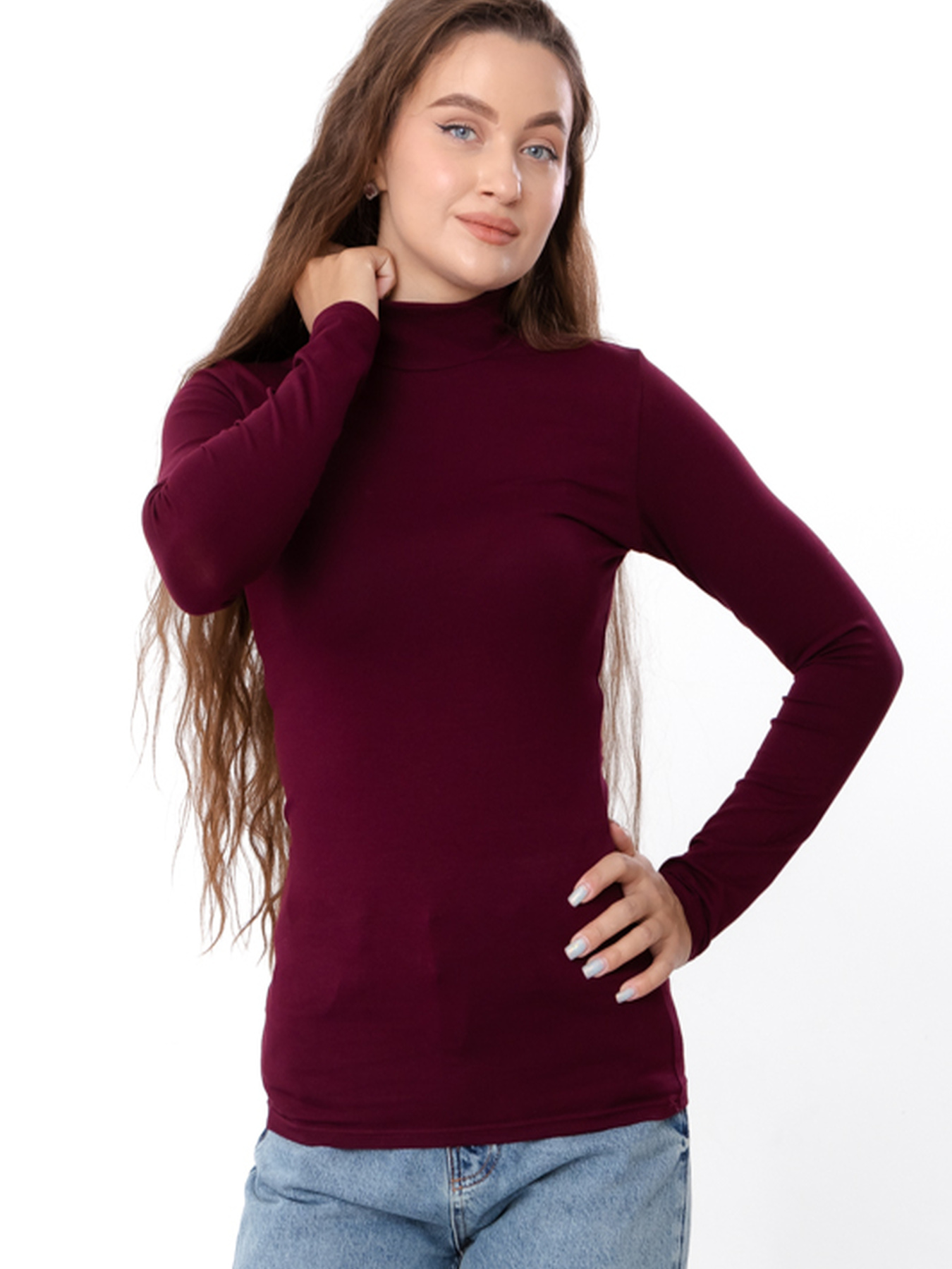 Водолазка Носи своє модель 8047-036-marsala Водолазка Носи своє модель 8047-036-marsala Фото