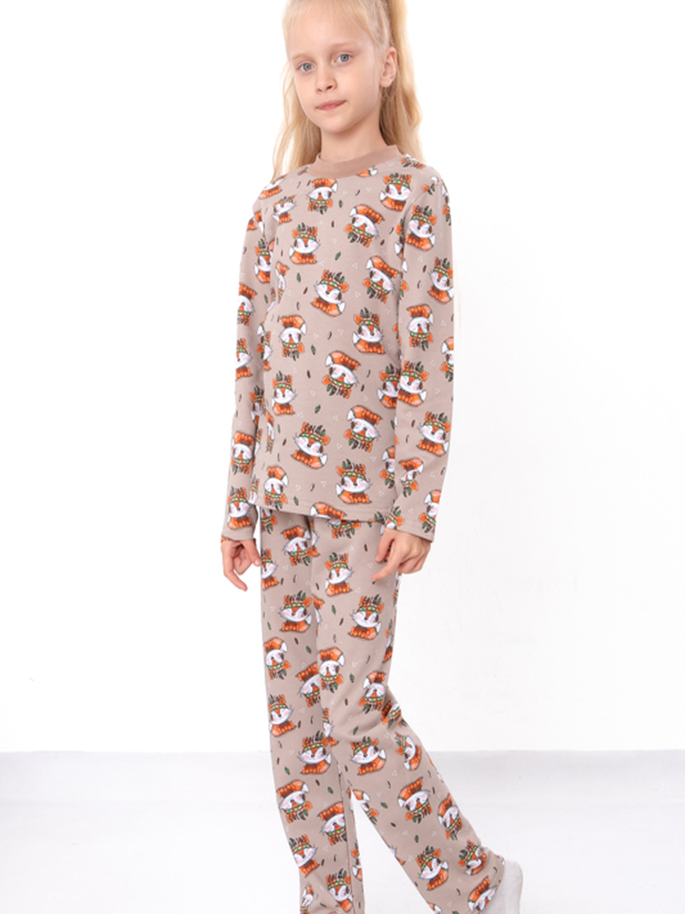 Піжама Носи своє Модель 6076-024-5-lisichki-kapuchno Фото