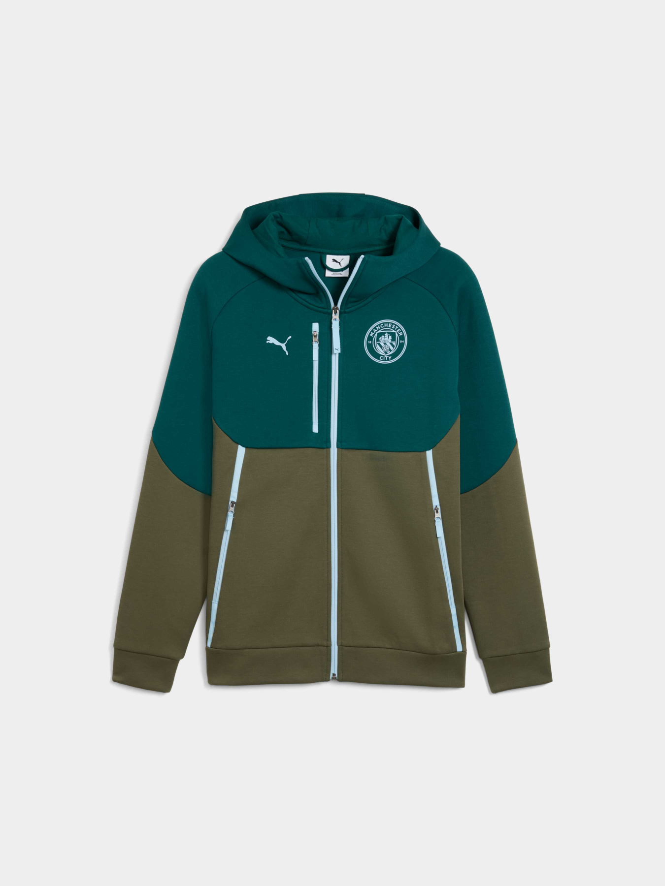Кофта спортивная PUMA Mcfc Tech Fz Hoodie модель 782656 Фото