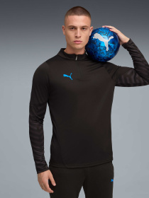 Кофта спортивная PUMA Individualcup 1/4 Zip-top модель 660246 Фото