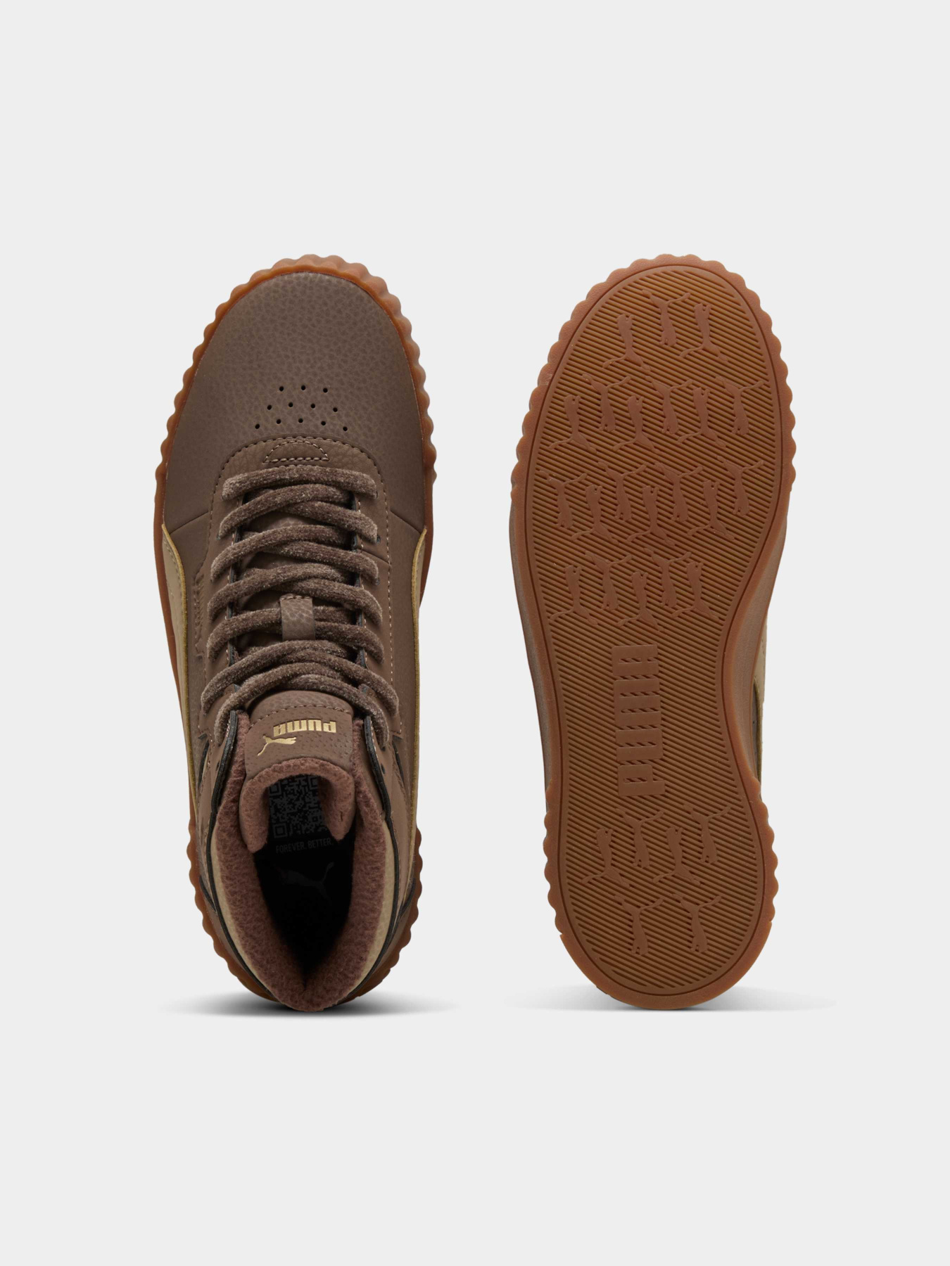 Кеды высокие PUMA Carina 3.0 Mid Wtr модель 402643 Фото