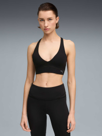 Спортивный топ PUMA Shapeluxe Plunge Bra - Low модель 527481 Спортивный топ PUMA Shapeluxe Plunge Bra - Low модель 527481 Фото