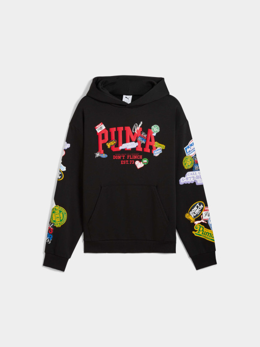 Худі PUMA Sticker Pack Pullover Hoodie модель 632827 Фото