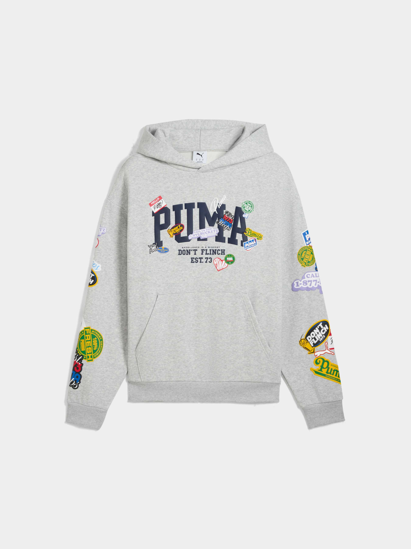 Худі PUMA Sticker Pack Pullover Hoodie модель 632827 Фото