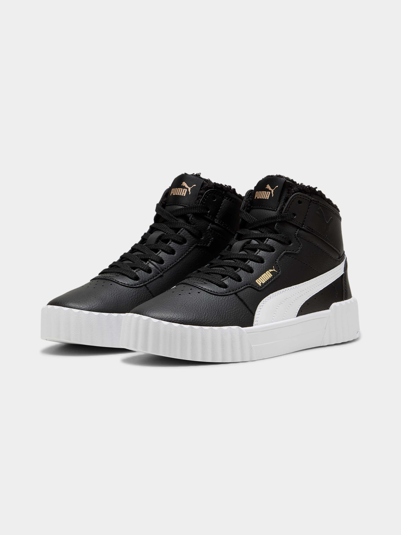 Кеды высокие PUMA Carina 3.0 Mid Wtr Jr модель 403580 Фото