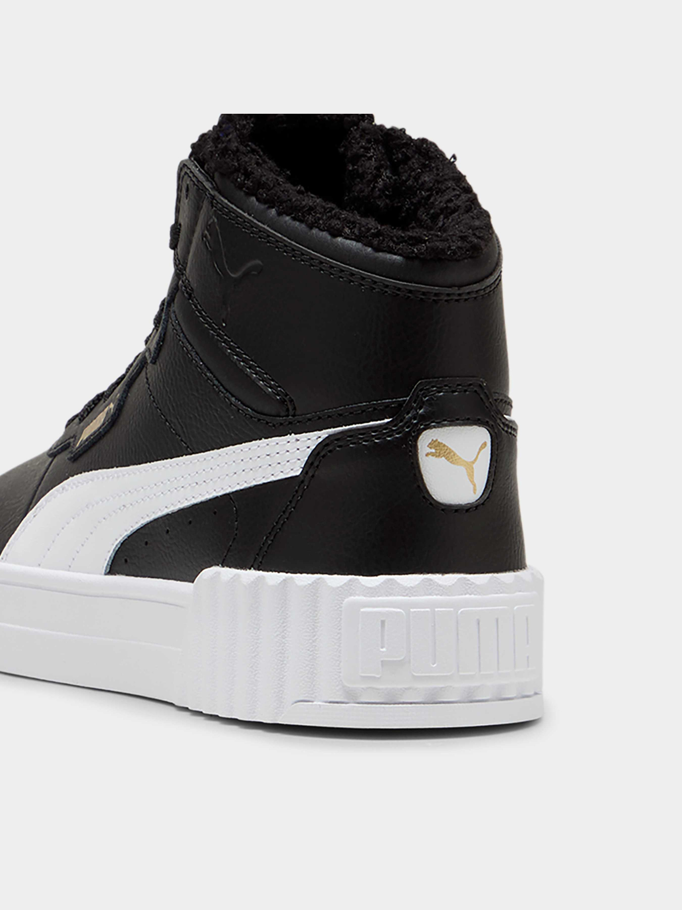 Кеды высокие PUMA Carina 3.0 Mid Wtr Jr модель 403580 Фото