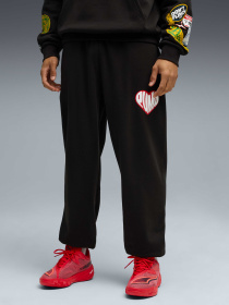 Штаны спортивные PUMA Sticker Pack Sweatpant модель 632834 Фото