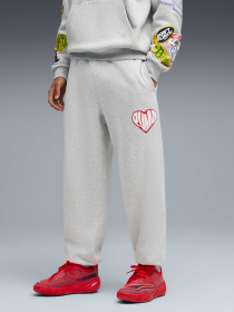Штаны спортивные PUMA Sticker Pack Sweatpant модель 632834 Фото