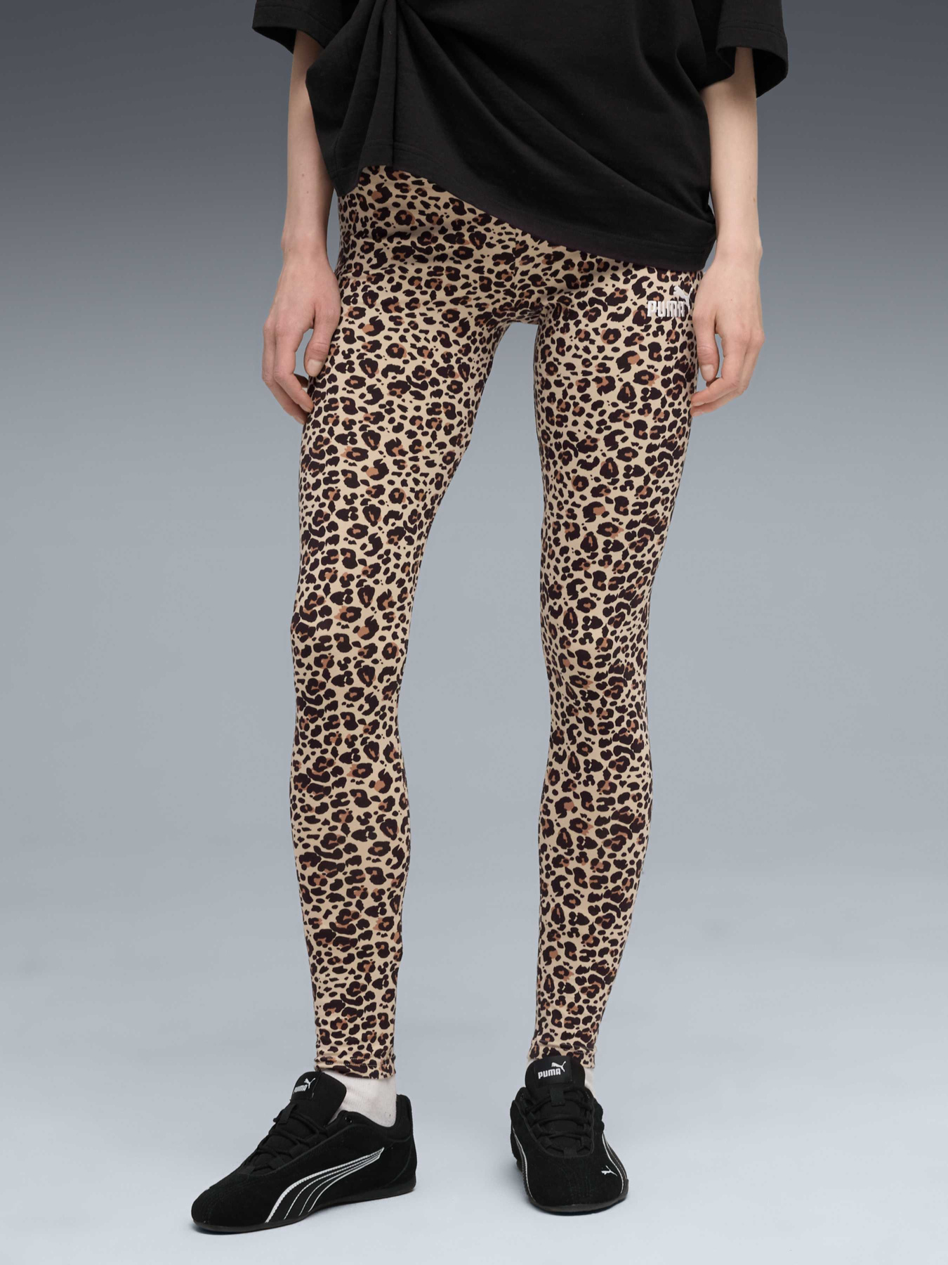 Леггинсы спортивные PUMA Ess Graphic Animal Leggings модель 688085 Фото