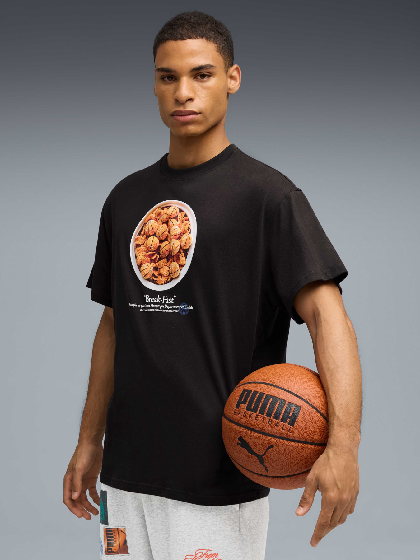 Футболки и поло PUMA Hooptopia Break Fast Tee модель 632881 Фото