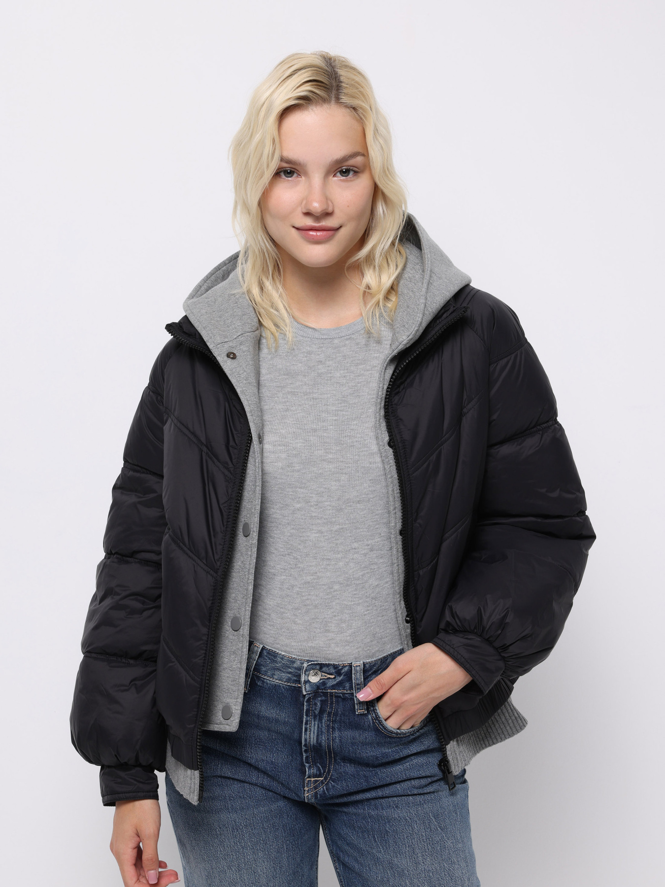 Куртки и дубленки Colin’s модель CL1076415_Q1.V1_BLK Фото