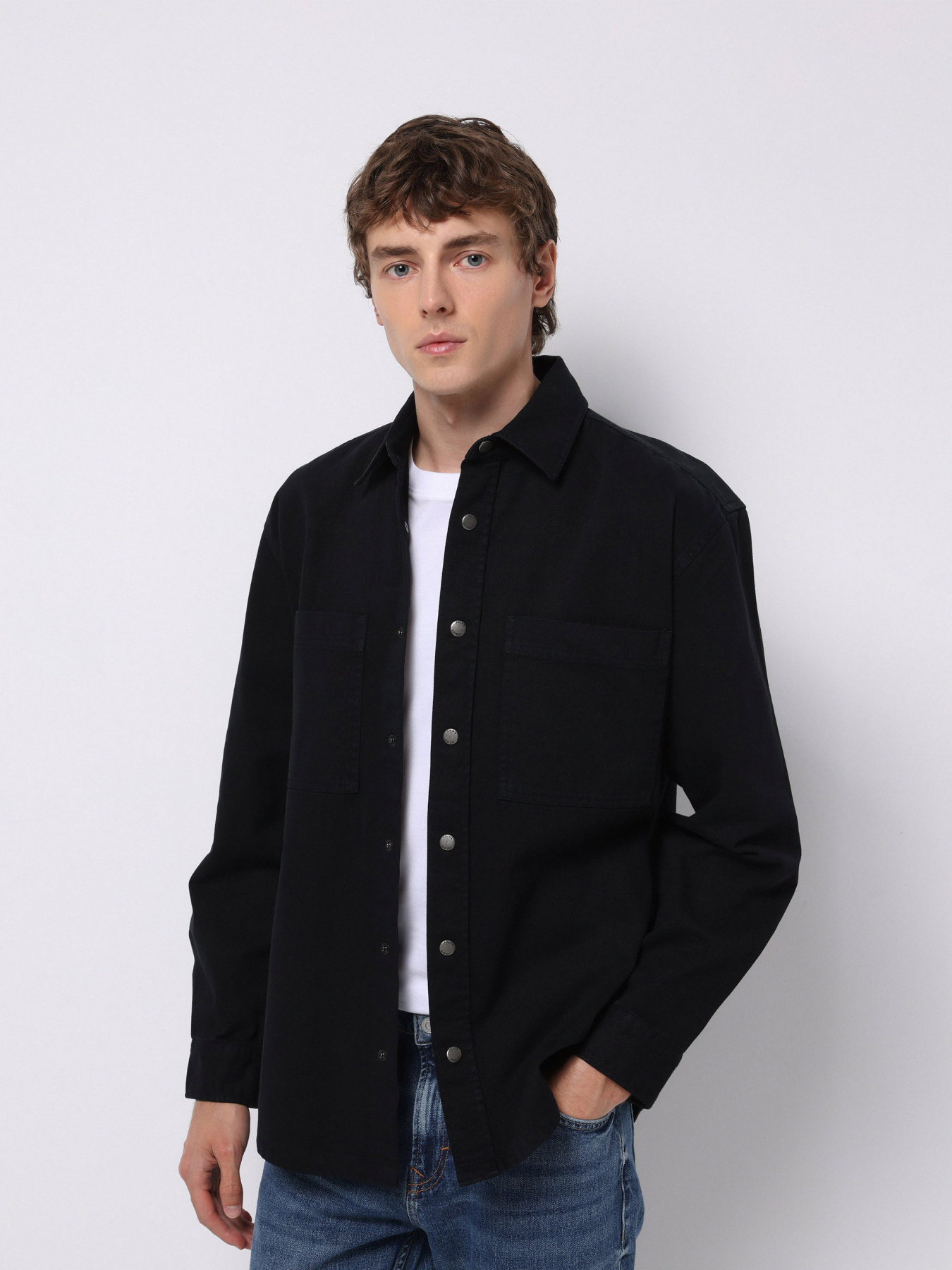 Сорочки Colin’s модель CL1076729_Q1.V1_BLK Фото