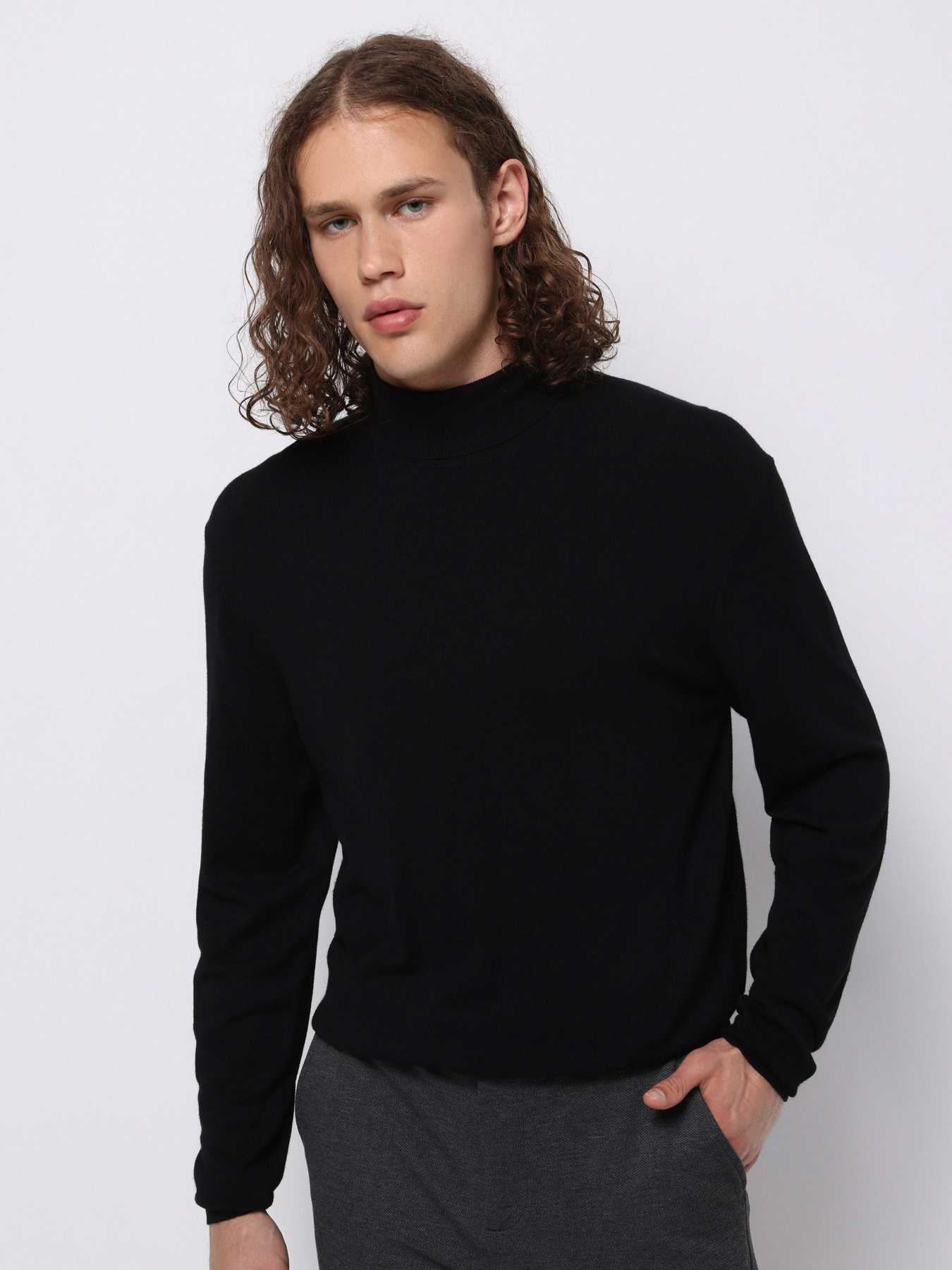 Кофты и свитера Colin’s модель CL1077102_Q1.V1_BLK Фото