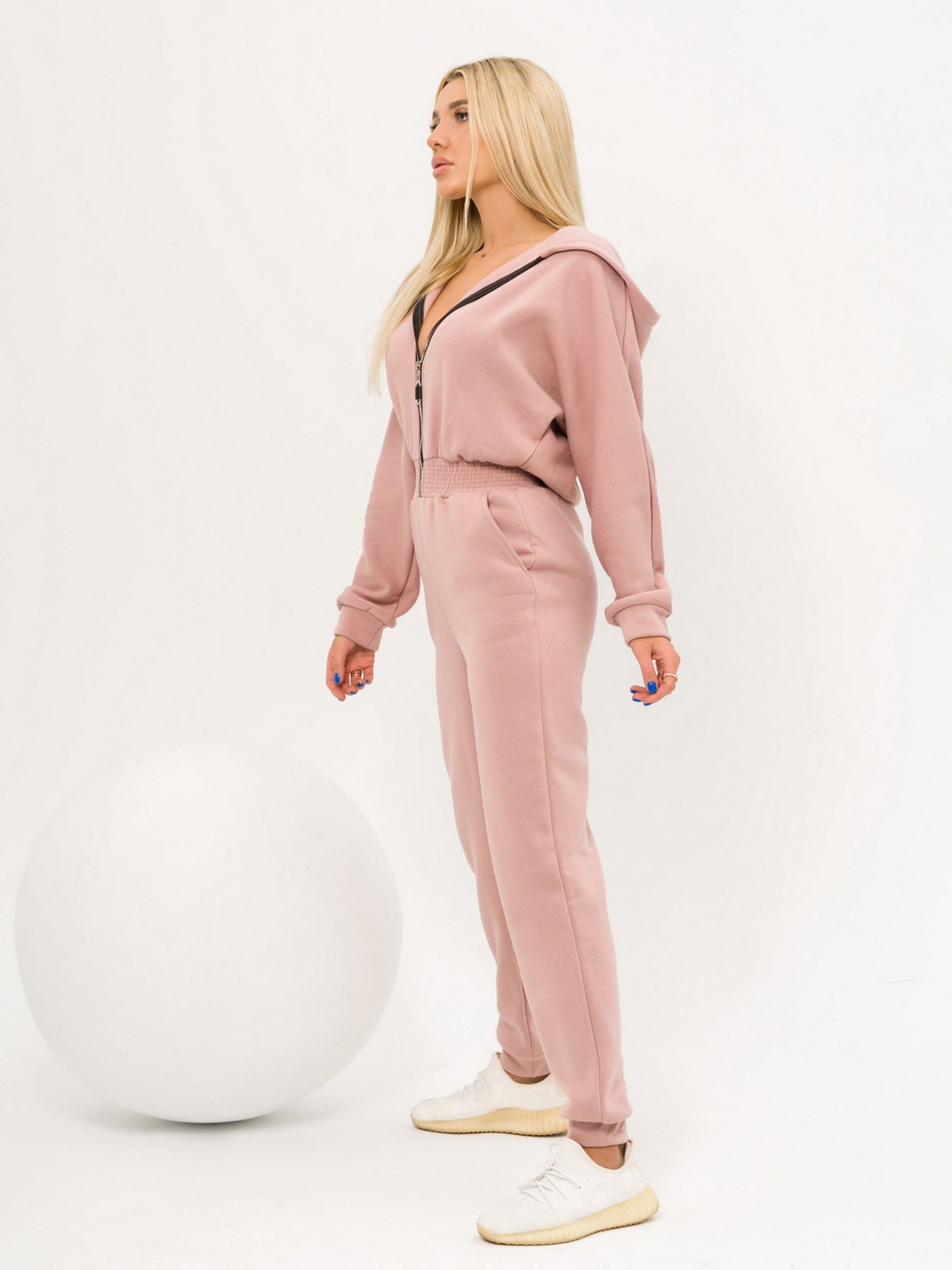 Комбінезон з утеплювачем ISSA Plus модель SA-313_pink Фото