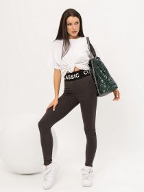 Леггинсы ISSA Plus модель 11117_darkgray Фото