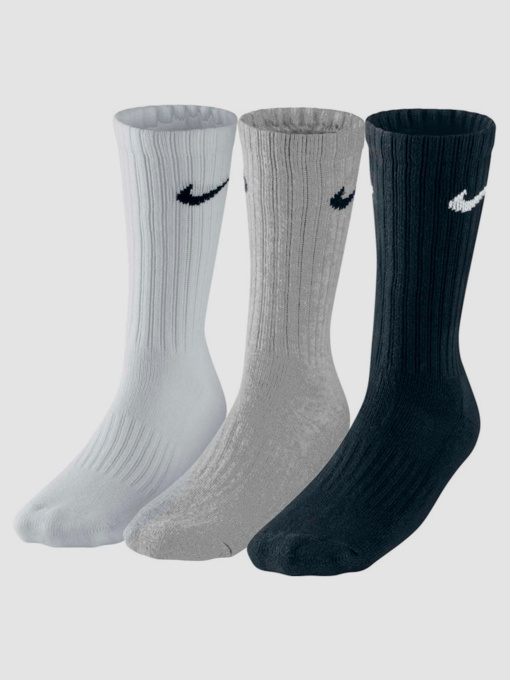 Набор носков NIKE Носки Nike U Nk V Cush Crew - 3P Value (SX4508-965) модель SX4508-965 Фото