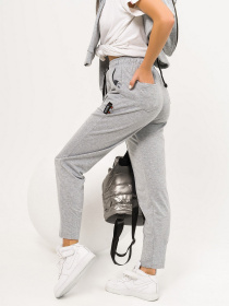 Штаны спортивные ISSA Plus модель 9979_lightgray Фото