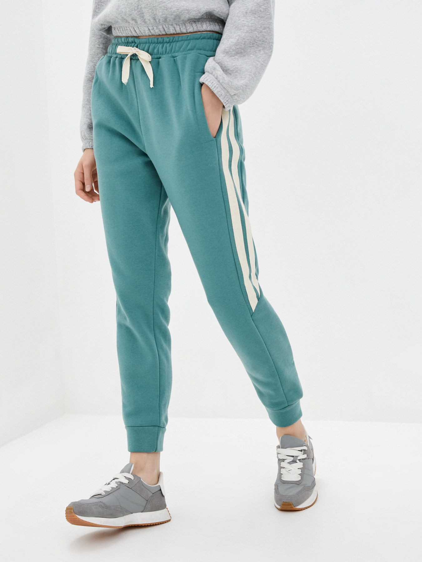 Спортивні штани ISSA Plus модель 12963_olive Фото