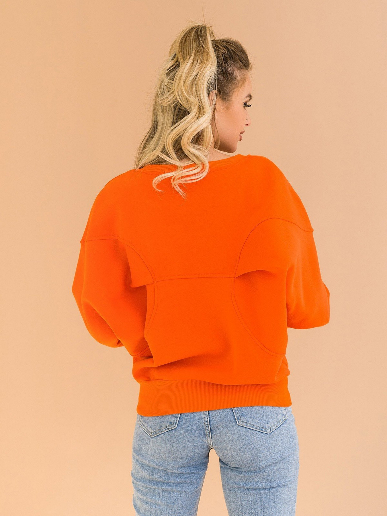 Свитшот ISSA Plus модель 12288_orange Фото