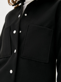 Рубашки ISSA Plus модель 12930_black Фото