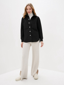 Сорочки ISSA Plus модель 12930_black Сорочки ISSA Plus модель 12930_black Фото