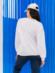 Свитшот ISSA Plus модель 12202_white Фото