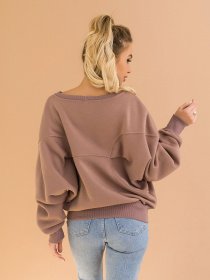 Свитшот ISSA Plus модель 12288_brown Фото