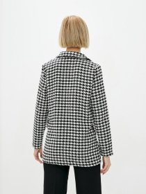 Пиджак ISSA Plus модель 12953_blackwhite Фото