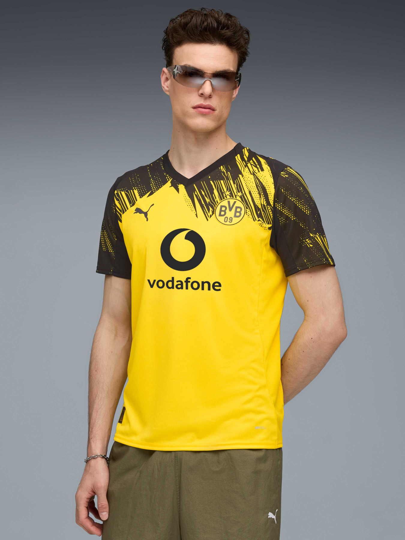 Футболка спортивная PUMA Bvb Home Jersey Replica модель 780088 Фото