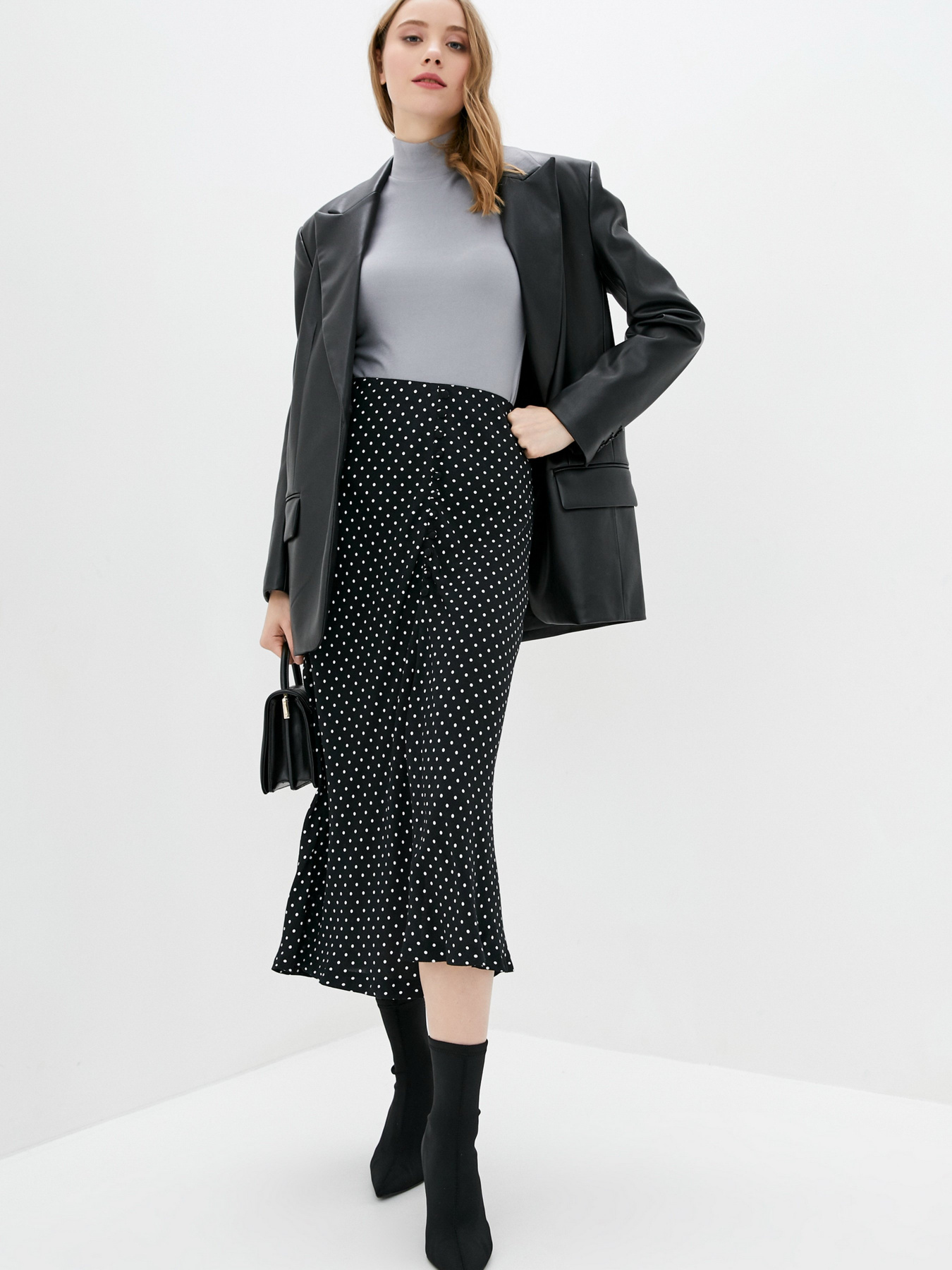 Водолазка ISSA Plus модель 12951_gray Фото