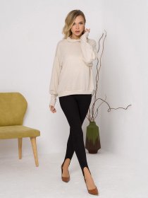 Водолазка ISSA Plus модель 12961_beige Фото