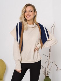 Водолазка ISSA Plus модель 12961_beige Фото