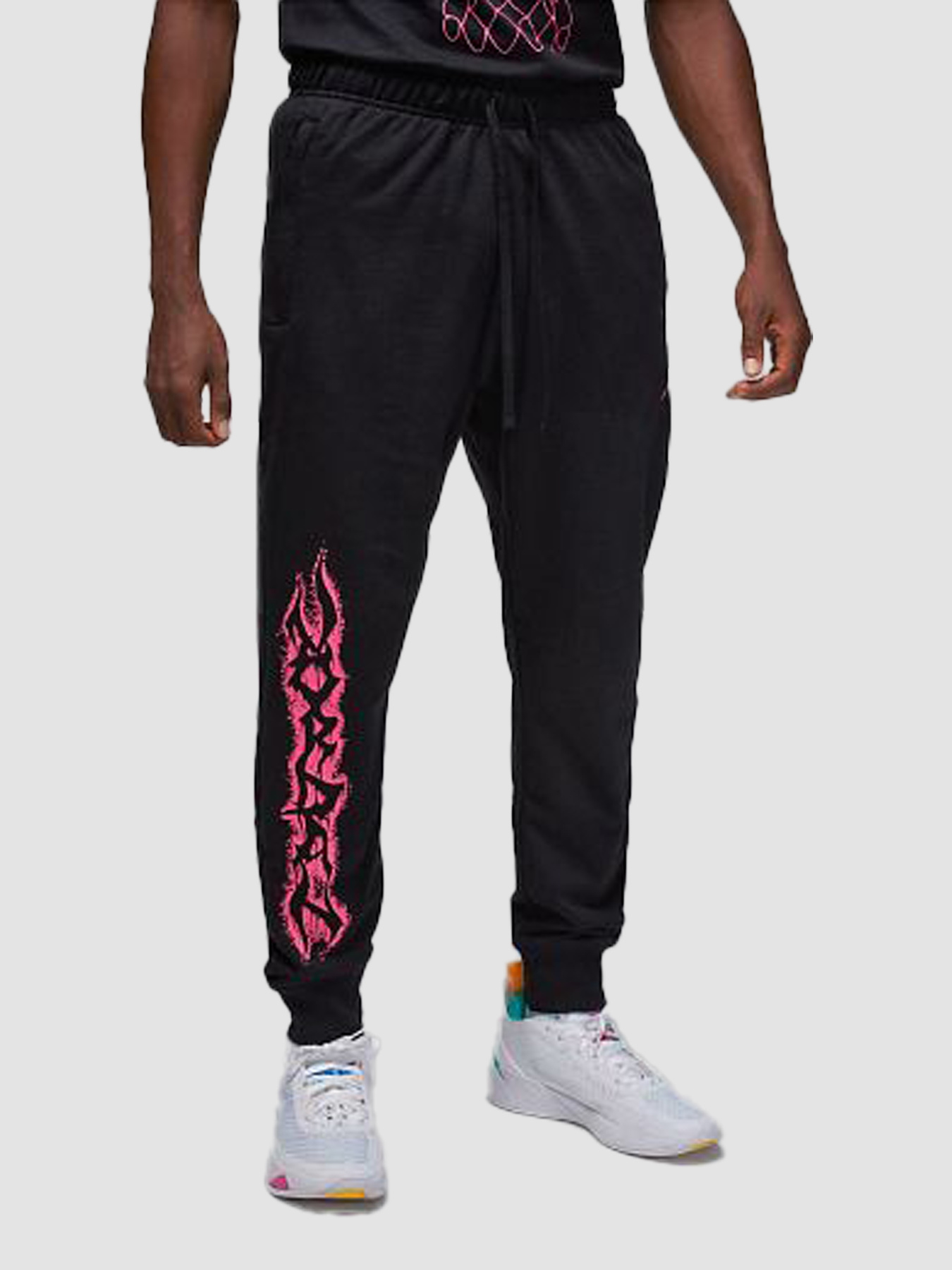 Джогери Jordan M Dri-Fit Sprt Flc Gfx модель FN5814-010 Фото