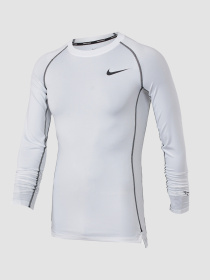 Термобілизна NIKE Термокофта Pro Dri-Fit Long-Sleeve Tight Top модель DD1990-100 Фото