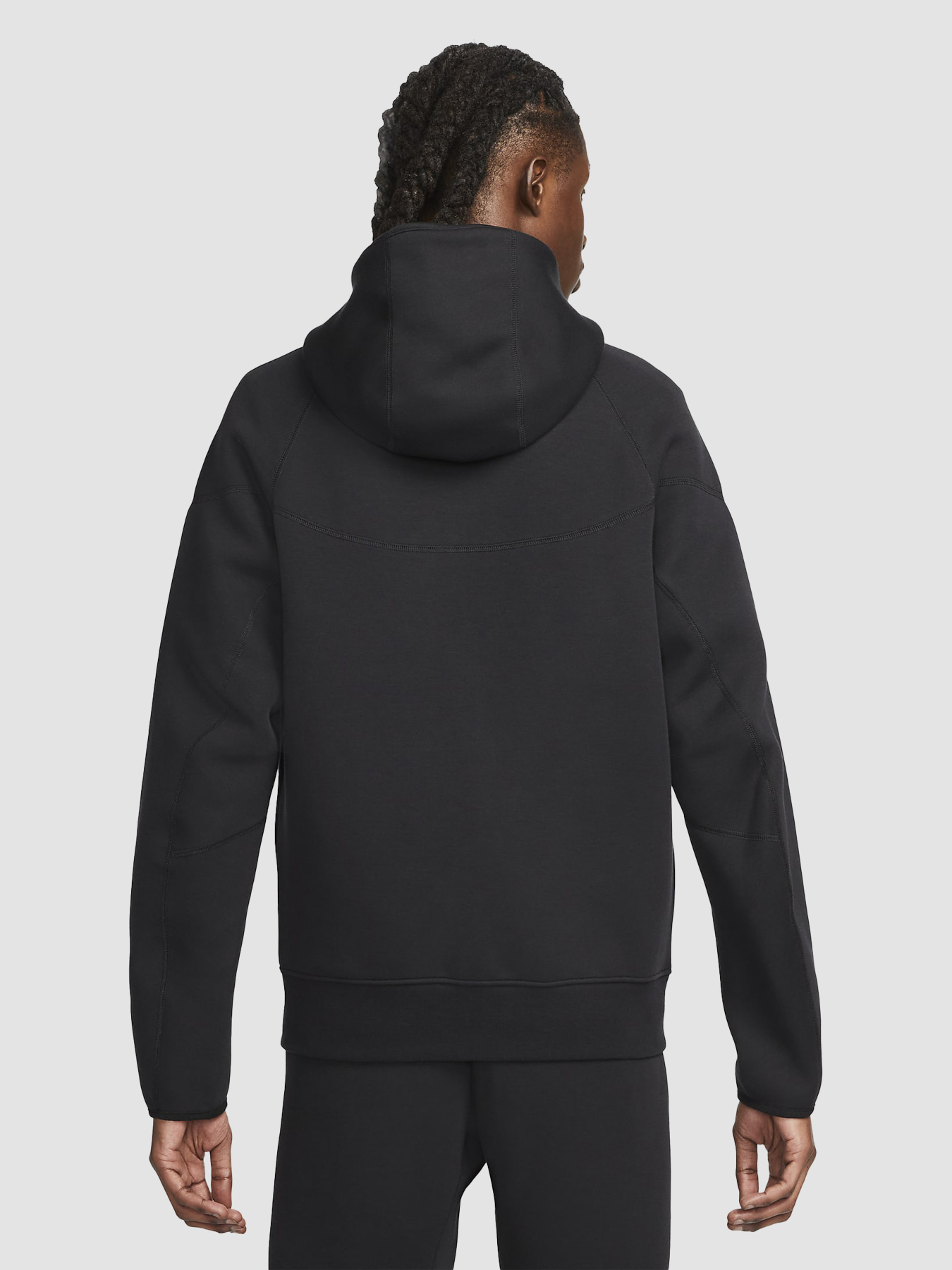 Кофта NIKE Sportswear Tech Fleece Windrunner Full-Zip Hoodie модель FB7921-010 Фото