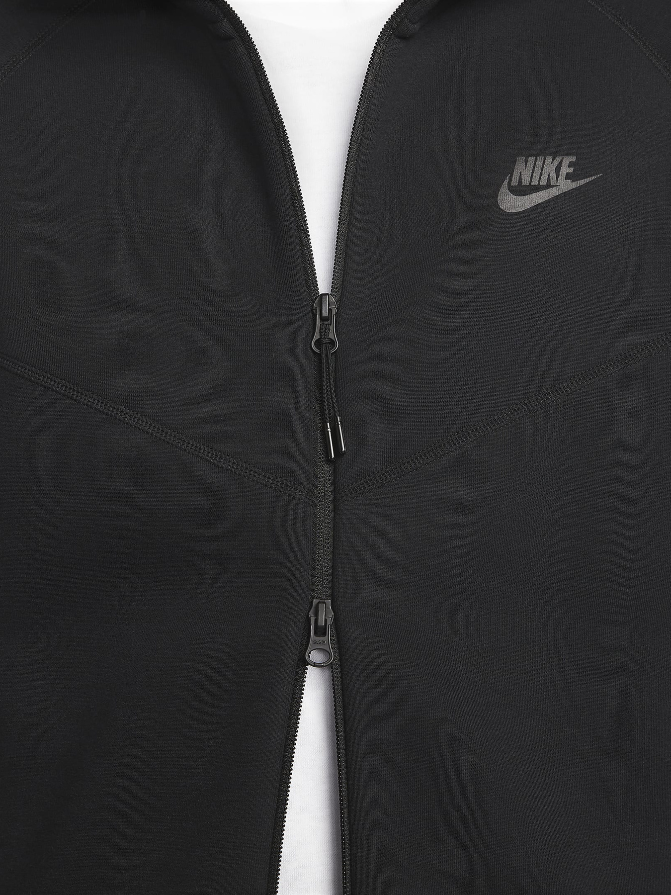 Кофта NIKE Sportswear Tech Fleece Windrunner Full-Zip Hoodie модель FB7921-010 Кофта NIKE Sportswear Tech Fleece Windrunner Full-Zip Hoodie модель FB7921-010 Фото