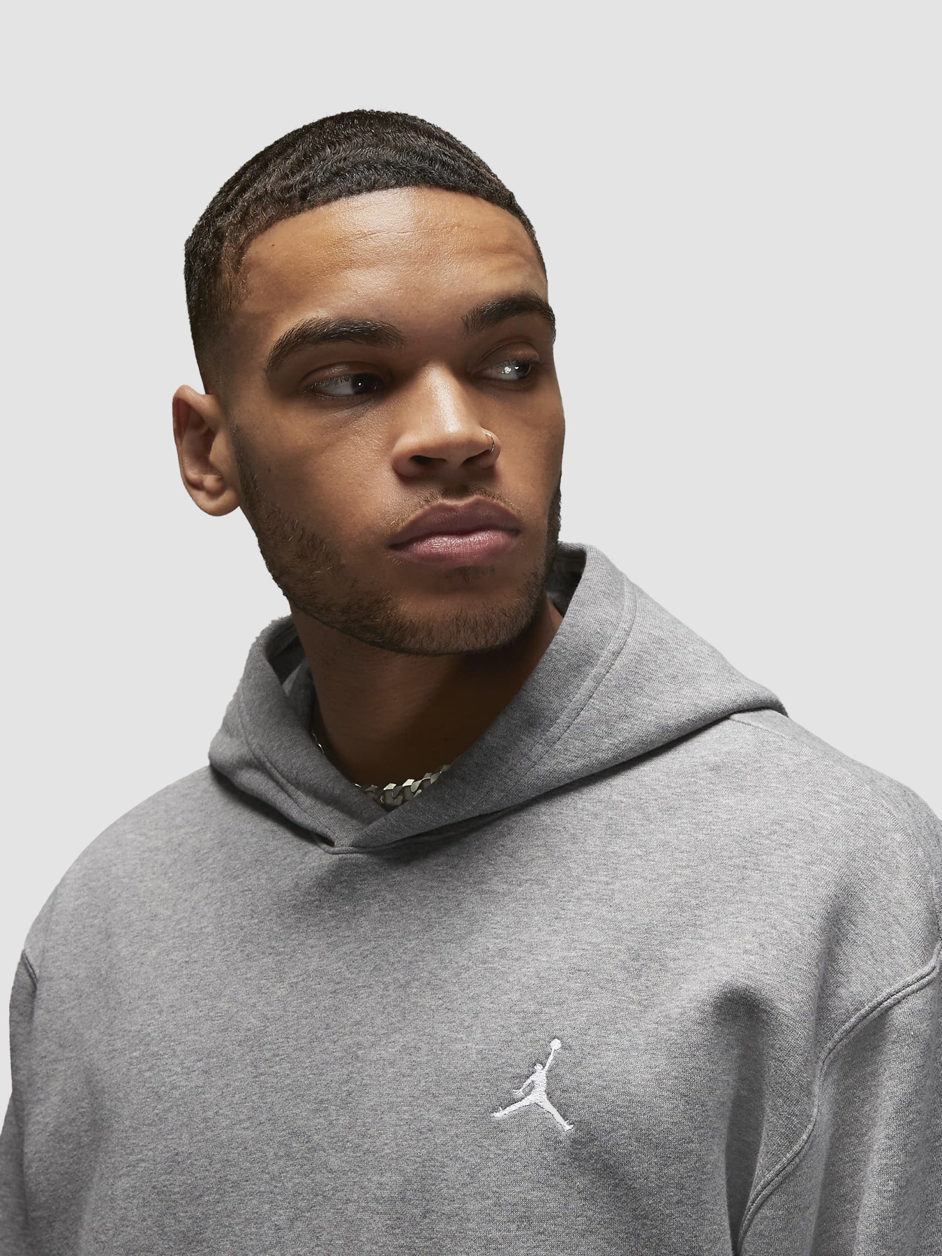 Худи Jordan Essentials Men's Fleece Sweatshirt модель FJ7774-091 Фото