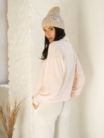 Светр ISSA Plus модель 12961_pink Фото