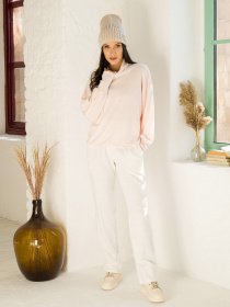 Светр ISSA Plus модель 12961_pink Фото