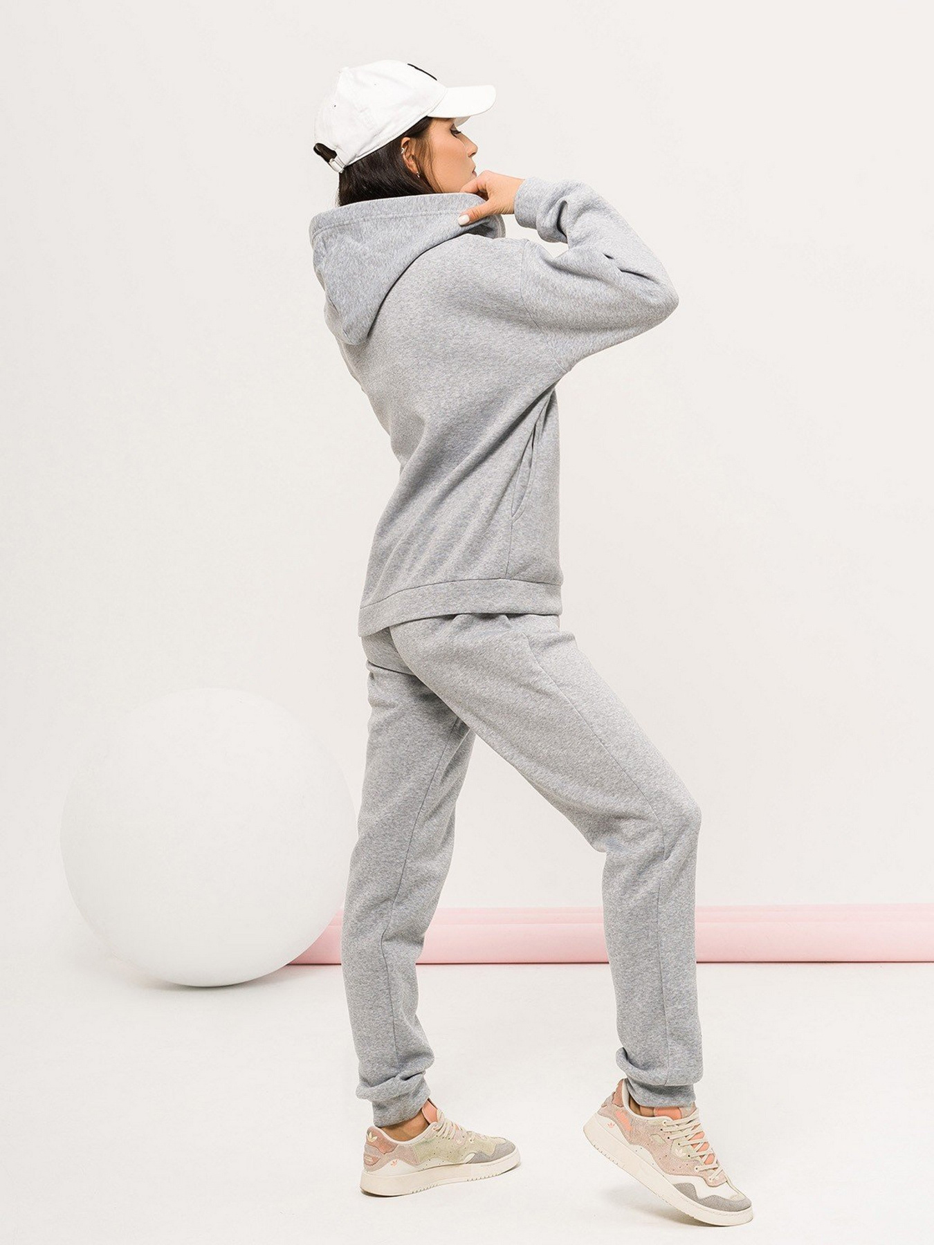 Спортивний костюм ISSA Plus модель 13063_lightgray Фото