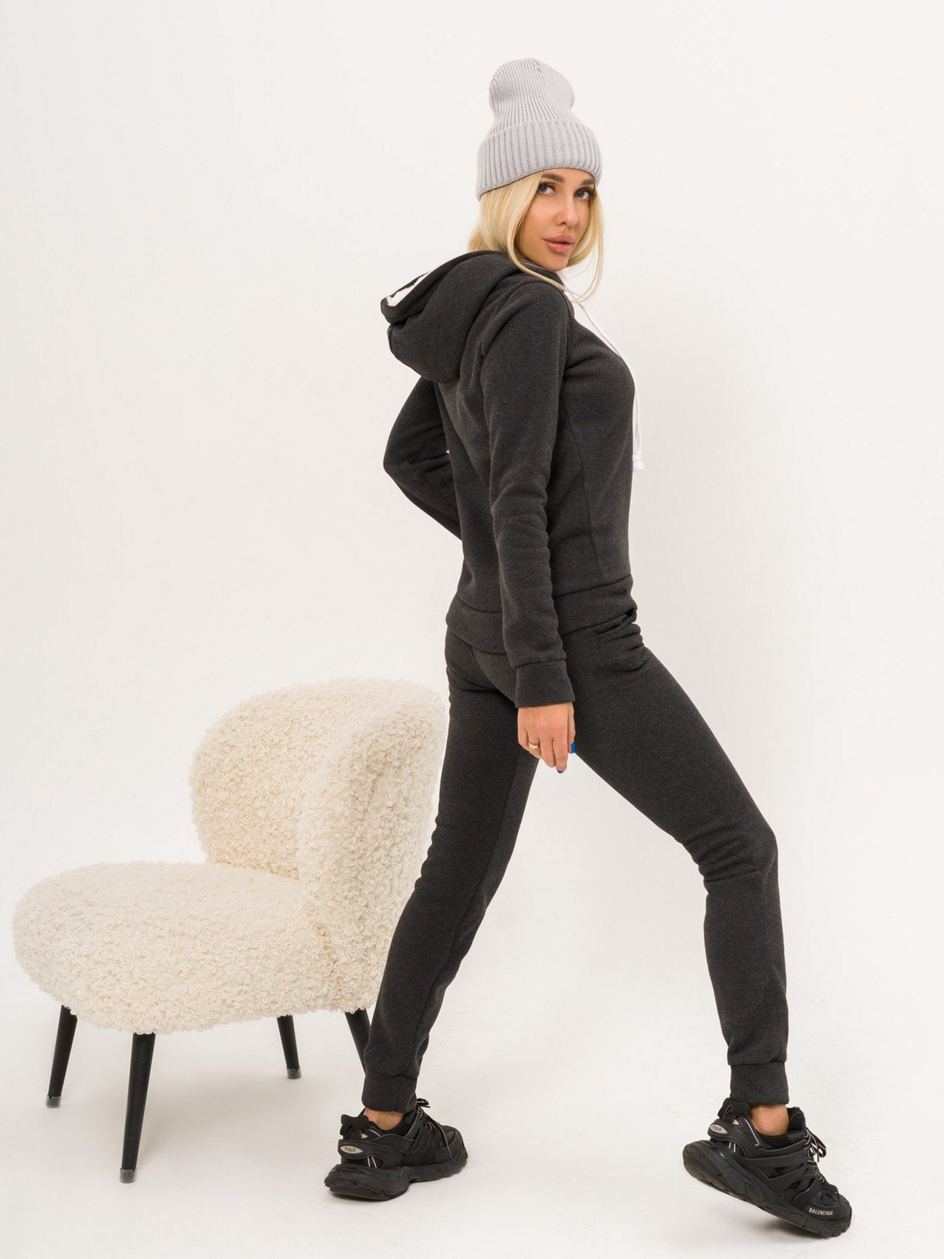 Спортивний костюм ISSA Plus модель SA-57_darkgray Фото