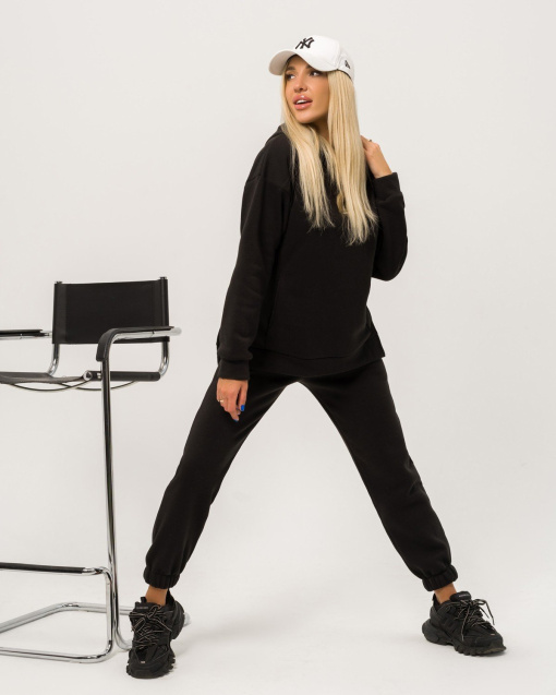 Спортивный костюм ISSA Plus модель 12955_black Фото