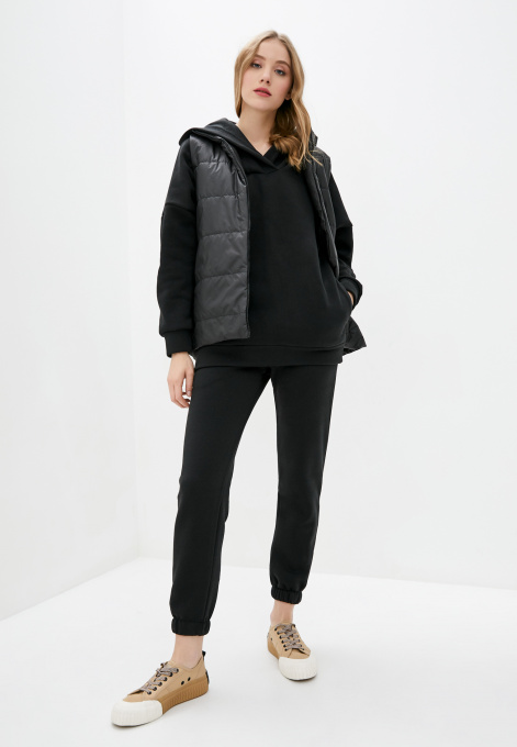 Повседневный костюм ISSA Plus модель 12966_black Фото