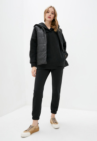 Повседневный костюм ISSA Plus модель 12966_black Фото