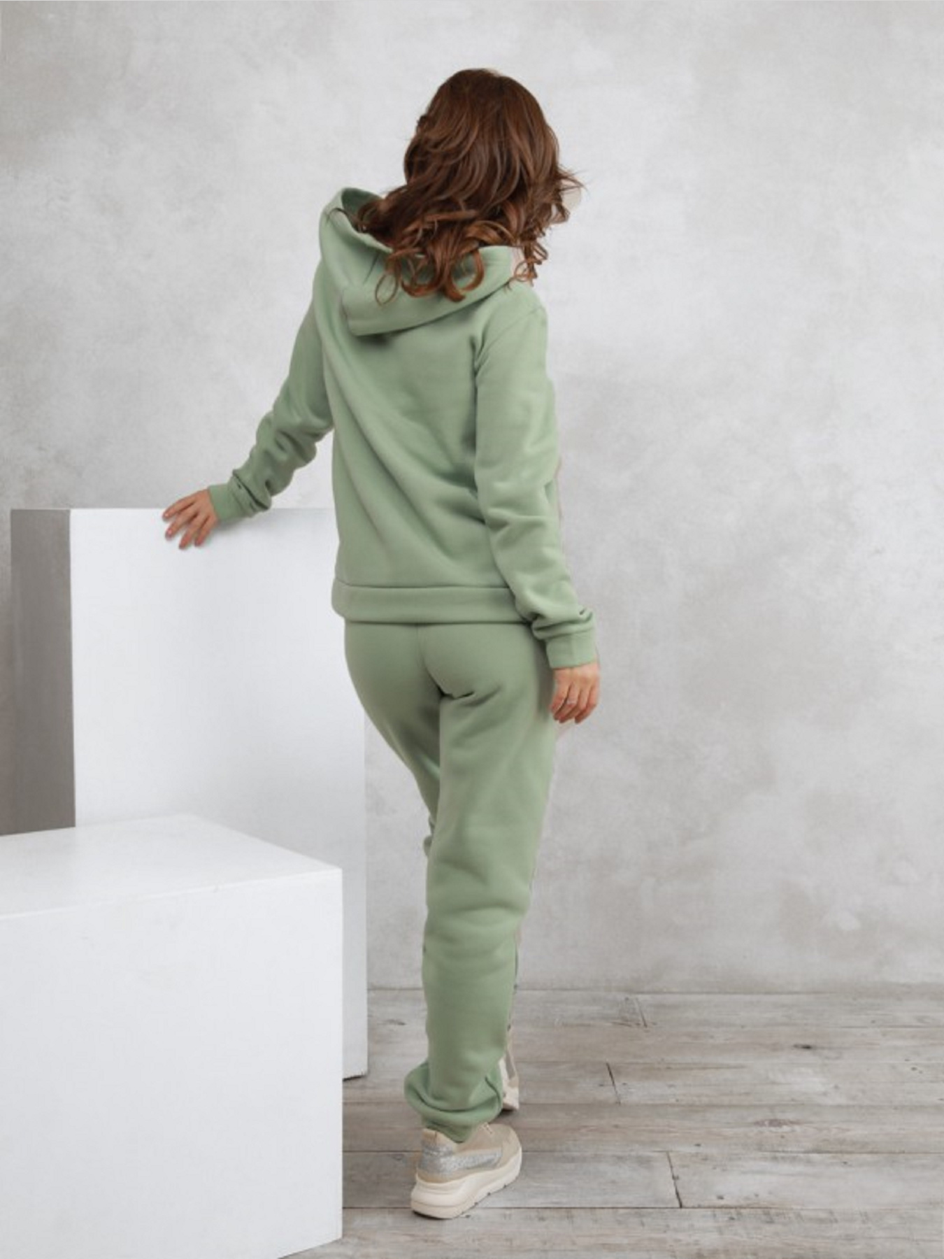 Спортивний костюм ISSA Plus модель 11088_mint Фото